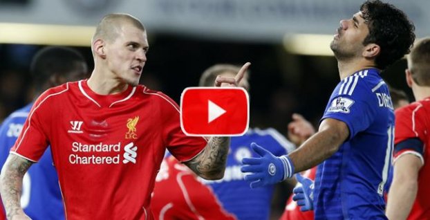 VIDEO: Chelsea do finále Ligového pohára, Costa stúpil Škrtelovi na nohu