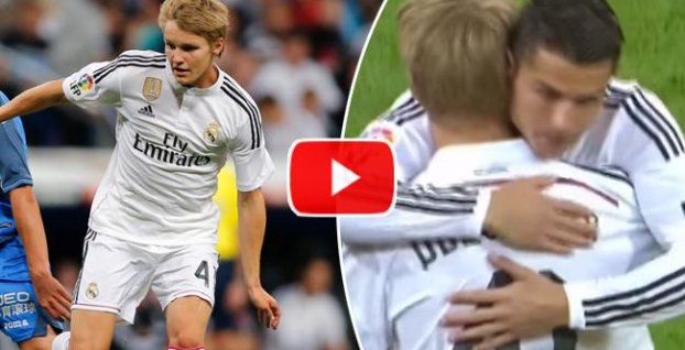 VIDEO: Mladučký Ödegaard debutoval za Real: Ronaldo ho pri striedaní objal