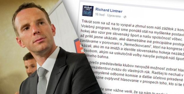 Odkaz Lintnera pre fanúšikov na Facebooku: My vás zradiť nemienime!