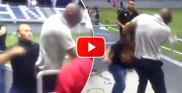 VIDEO: Zábery, ktoré obleteli svet: Tréner Kostariky sa pobil s fanúšikom