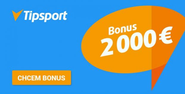 Paráda! Tipsport ponúka vstupný bonus až 2 000 EUR!