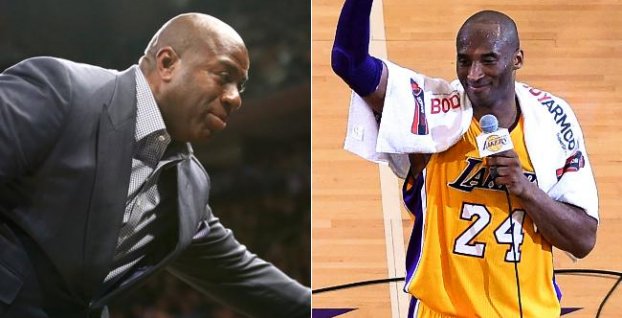 Magic Johnson chce zlanáriť Kobe Bryanta naspäť do LA Lakers