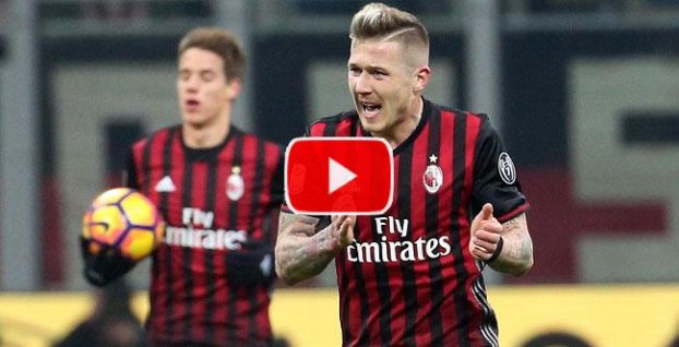 VIDEO: Kucka vyrobil jedenástku, AC Miláno napriek tomu vyhralo