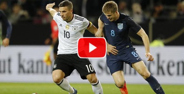 VIDEO: Nemecko zdolalo Anglicko gólom Podolskeho. Česi si proti Litve zastrieľali