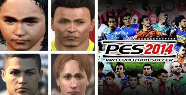 Pohľad späť: Takto komicky vyzerali tváre hráčov v hre PES 2014