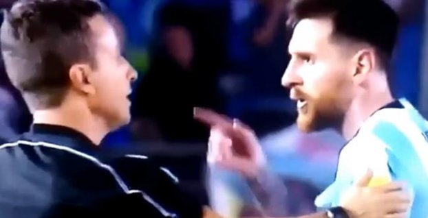 VIDEO: Messi mal vulgárne uraziť rozhodcu. Hrozí mu prísny trest