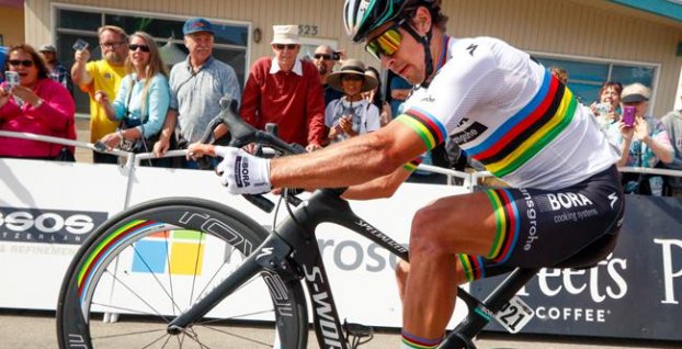 Sagan vyhral záverečný špurt 4. etapy Okolo Kalifornie, víťazom Huffman 
