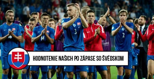 Hodnotenie slovenských hráčov po zápase Slovensko – Švédsko