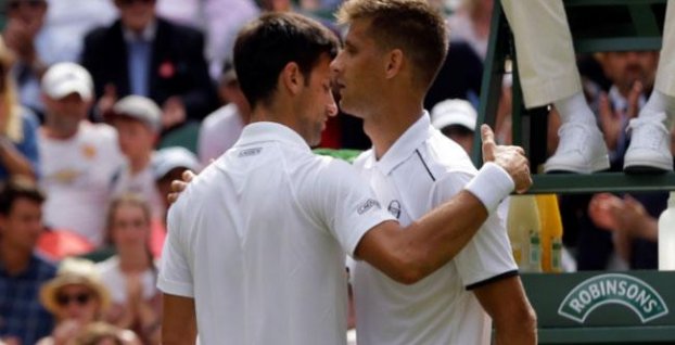 Wimbledon: Kližan skrečoval zápas 1. kola dvojhry proti Djokovičovi