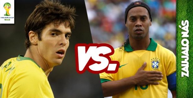 Brazília má miesto len pre jednu legendu. Kaká, či Ronaldinho?