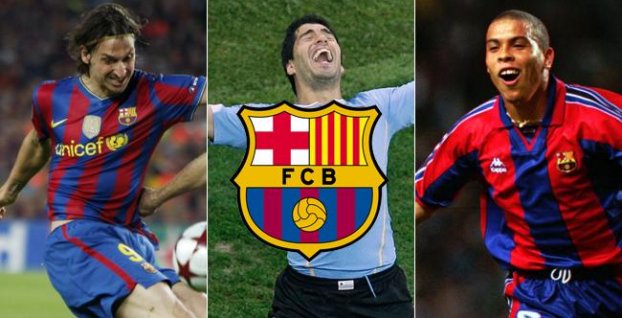 História barcelonských futbalistov s číslom 9