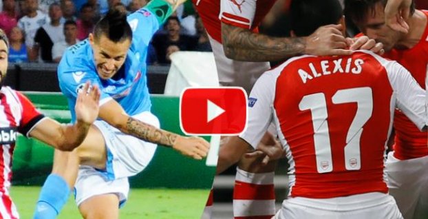 VIDEO: Neapolu gól Hamšíka nestačil, Arsenal postupuje!