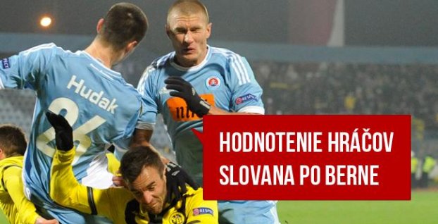 Hodnotenie hráčov po zápase ŠK Slovan Bratislava – YB Bern