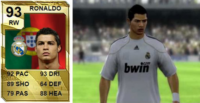 Cristiano Ronaldo v hre FIFA 10