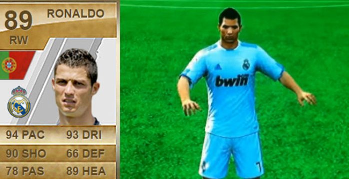 Cristiano Ronaldo v hre FIFA 11