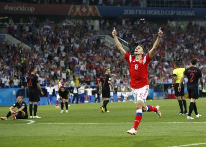 Denis Čeryšev a jeho gólové oslavy