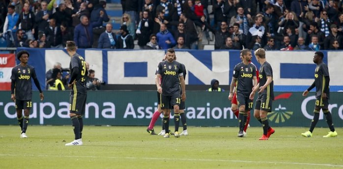 Sklamaní futbalisti Juventusu