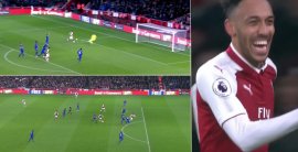 VIDEO: Aubameyang si v drese Arsenalu otvoril strelecký účet hneď v prvom zápase