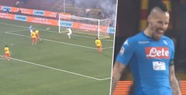 VIDEO: Marek Hamšík stál na konci vydarenej akcie SSC. Slovák strelil 5. gól v sezóne
