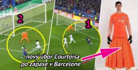 VIDEO: Jasličky Messiho proti Courtoisovi