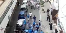 VIDEO: Fans juventus vs fans Neapol