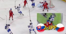 VIDEO: Slovensko - Česko 2:3pp 