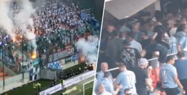 VIDEO: Fans Slovana v Trnave