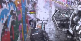 VIDEO: Peter Sagan na ME v Glasgowe dostal defekt