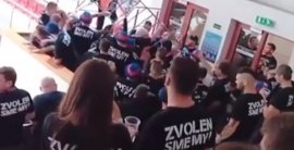 VIDEO: Momenty, ktoré rozhnevali Maďarsko aj Slovensko: Bitka fanúšikov HKM Zvolen a DVTK Miškovec