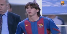 VIDEO: Messi debut
