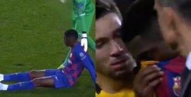 VIDEO: Opäť zranený Dembélé sa pri vynútenom striedaní neubránil slzám