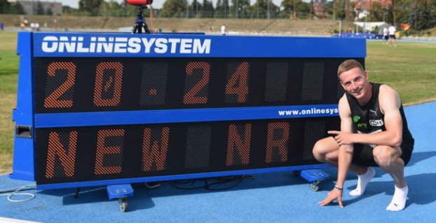 Ján Volko - rekord 200m