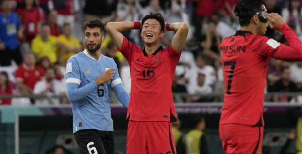 Uruguaj vs Južná Kórea