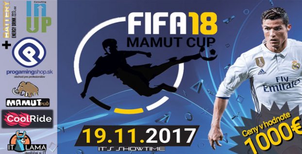 plagát Mamut Cup FIFA 18