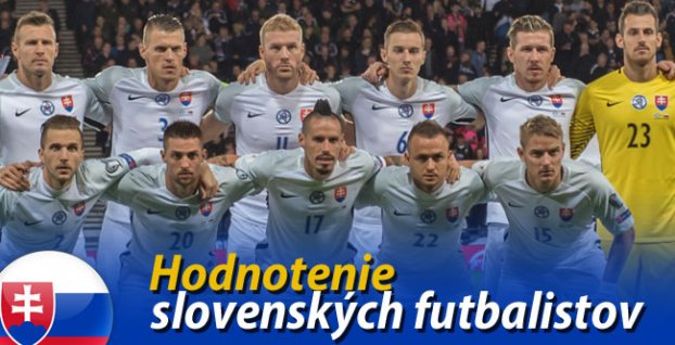 Hodnotenie slovenských futbalistov
