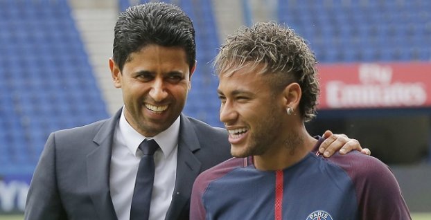 Nasser al-Khelaifi a Neymar