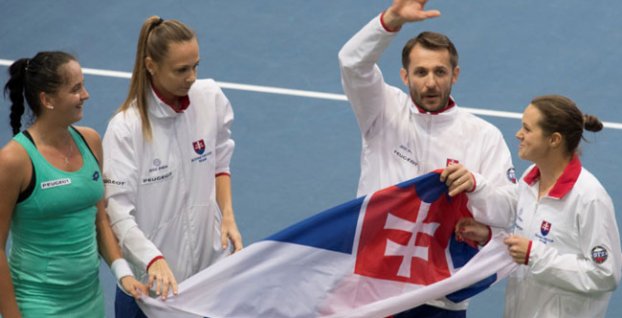 Matej Lipták a slovenské tenistky