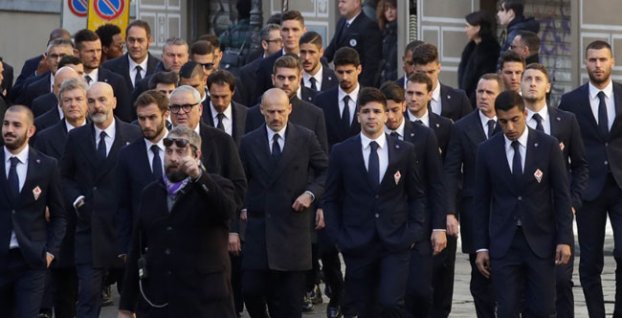 Futbalisti Fiorentiny prichádzajú na pohreb