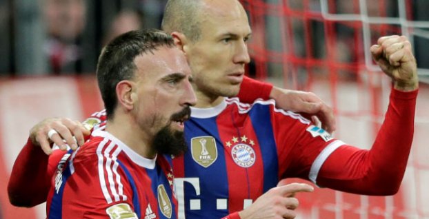 Franck Ribéry a Arjen Robben
