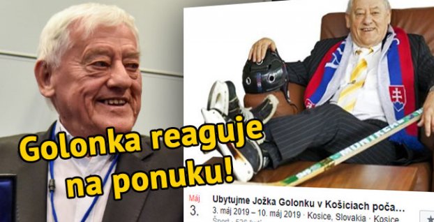 Jozef Golonka reaguje na ponuku fanúšikov