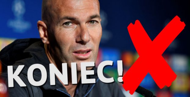 Zinedine Zidane - koniec v Reale Madrid