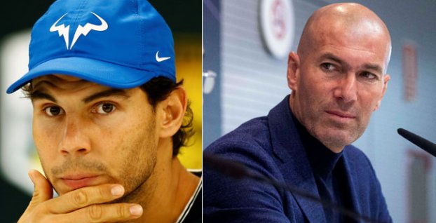 Nadal, Zidane