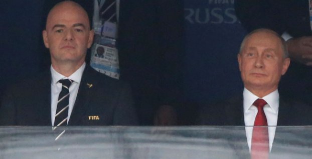 Gianni Infantino, Vladimir Putin