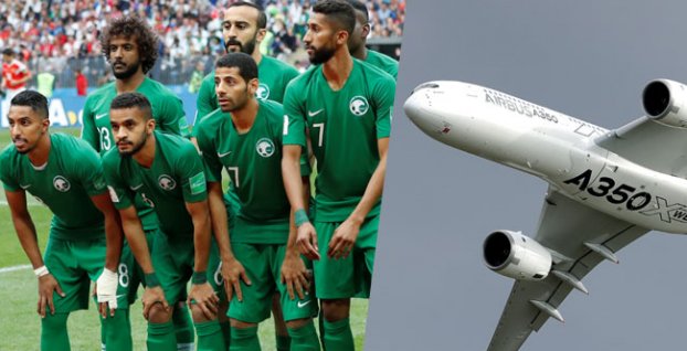 Saudská Arábia - lietadlo