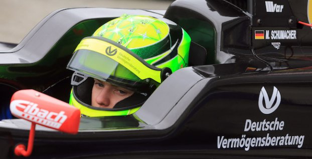 Mick Schumacher v monoposte v F3