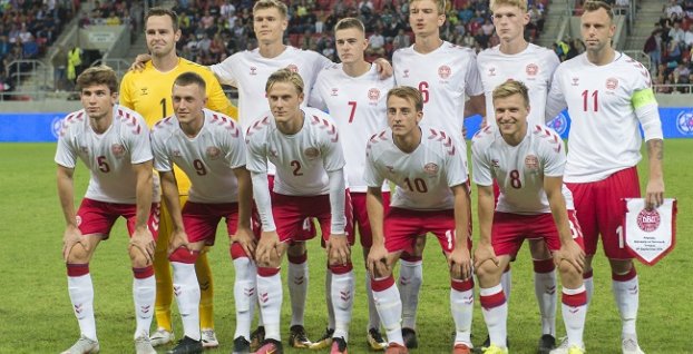 Amatérsky tím Dánska pred súbojom so Slovenskom