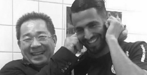 Mahrez a zosnulý majiteľ Leicester City