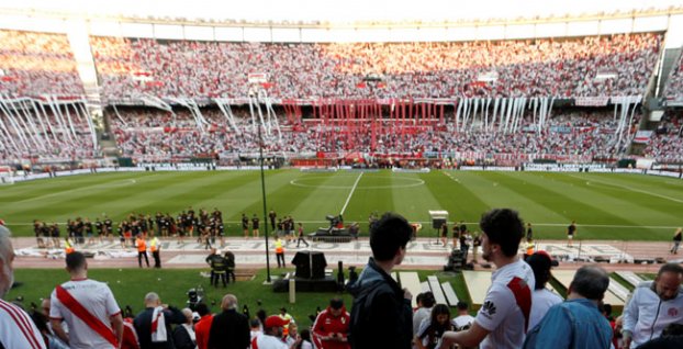 Buenos Aires - Fanúšikovia argentínskeho klubu River Plate