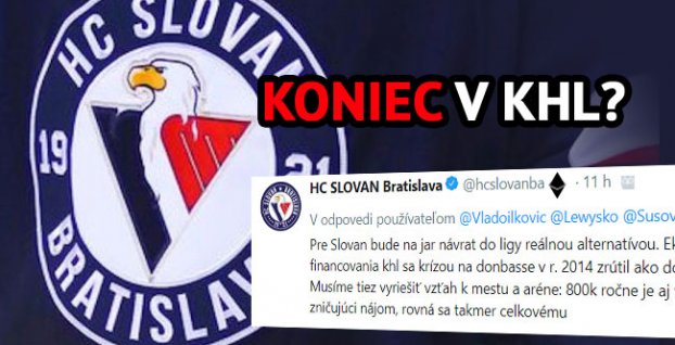 HC Slovan - koniec v KHL?
