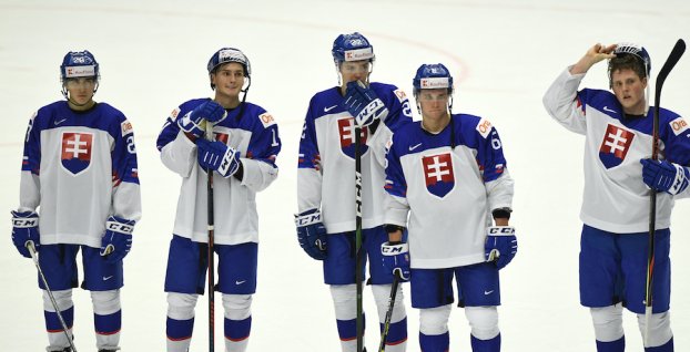 Sklamaní slovenskí hokejisti do 20 rokov 